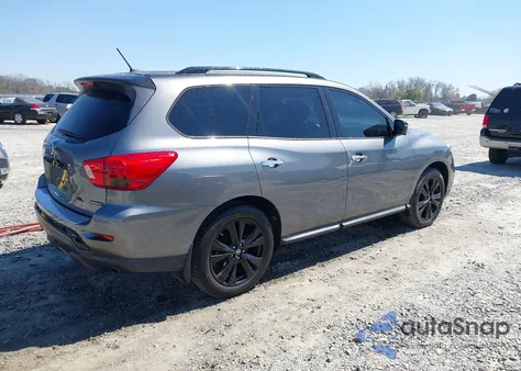 2018 Nissan Pathfinder Sl из США, поврежденный, VIN 5N1DR2MN1JC640254